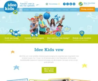 Ideekids.be(Idee Kids vzw) Screenshot