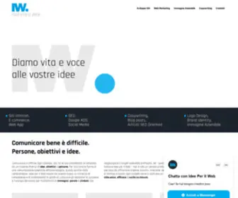 Ideeperilweb.it(Idee Per Il Web) Screenshot