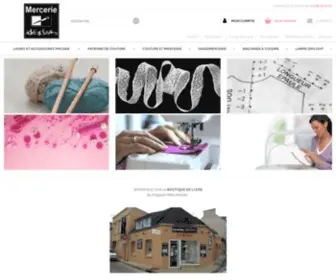 Idees-Neuves.fr(Vente mercerie en ligne et loisirs créatifs) Screenshot