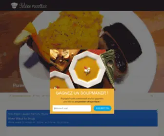 Ideesrecettes.com(Faites) Screenshot