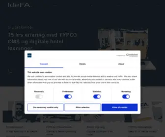 Idefa.dk(IdeFA Gruppen) Screenshot