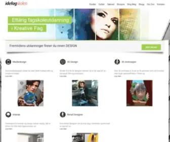 Idefagskolen.no(Interiør) Screenshot