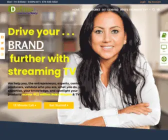 Idefinetelevision.com(Drive Your Business With The Power Streaming TV) Screenshot