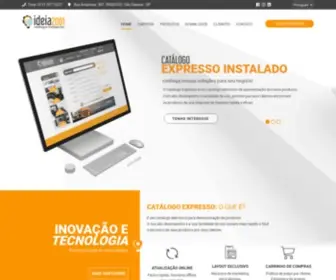 Ideia2001.com.br(Empresa especializada em Catálogos Eletrônicos de Auto Peças. Catálogos desenvolvidos) Screenshot