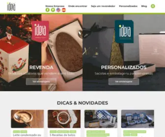 Ideiaembalagens.com.br(IDÉIA EMBALAGENS) Screenshot