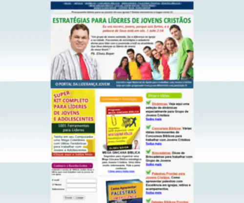 Ideiasjovemcristao.com.br(Idéias) Screenshot