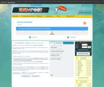 Idemfoot.com(Idemfoot jeu gratuit de l'entraineur manager) Screenshot