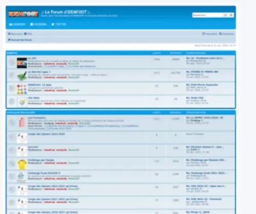 Idemfoot.net(Le Forum d'IDEMFOOT) Screenshot