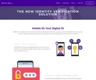 Idemia-Mobile-ID.com(IDEMIA) Screenshot