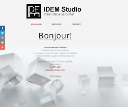 Idemstudio.com(IDEMStudio) Screenshot