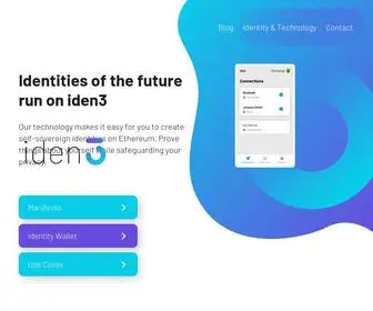 Iden3.io(Iden3) Screenshot