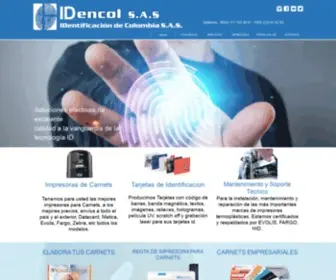 Idencol.com(Home) Screenshot