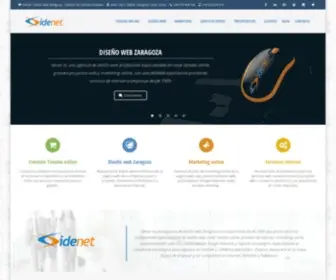 Idenet.net(Diseño web Zaragoza) Screenshot