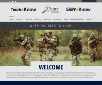 Identa-Corp.com(Where Shifting Threats Meet Solutions) Screenshot