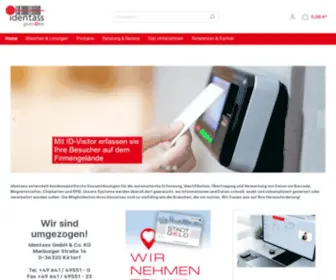 Identass.de( Startseite) Screenshot