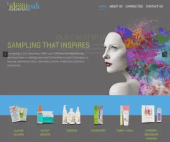 Identipak.com(Product Sample Contract Filling & Packaging) Screenshot