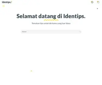 Identips.com(Kumpulan Ide dan Tips Kreatif) Screenshot