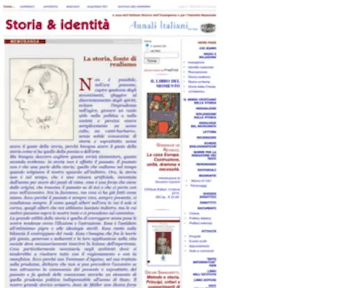 Identitanazionale.it(Istituto) Screenshot