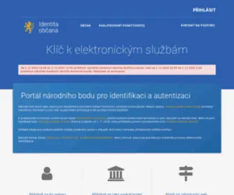 Identitaobcana.cz(Úvod) Screenshot