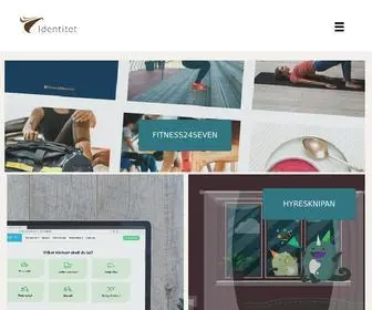 Identitet.se(Effektiv marknadsföring och kreativ formgivning) Screenshot