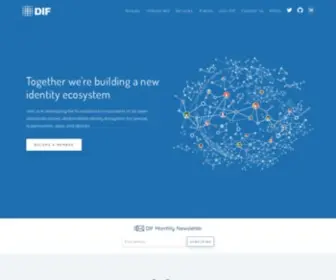 Identity.foundation(Decentralized Identity Foundation) Screenshot