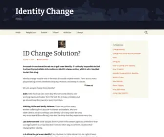 Identitychange.org(Identity Change) Screenshot
