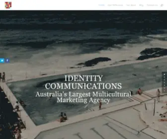 Identitycomms.com.au(IDENTITY Communications) Screenshot