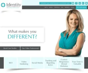 Identitydental.com(Identity Dental Marketing) Screenshot