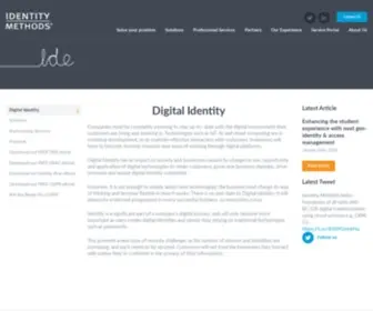 Identitymethods.co.uk(Zero Trust Identity for Enterprise with IAM) Screenshot