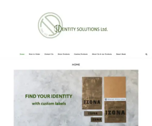 Identitys.co.nz(Identity Solutions Limited) Screenshot