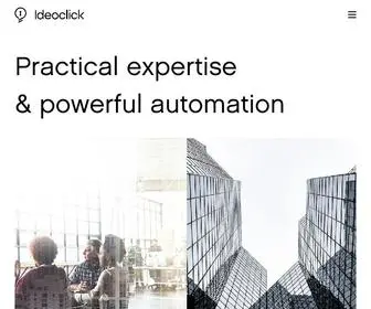 Ideoclick.com(Ecommerce Techology & Services) Screenshot