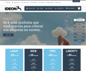 Ideon.net.br(IDEON Hospedagem de Site) Screenshot