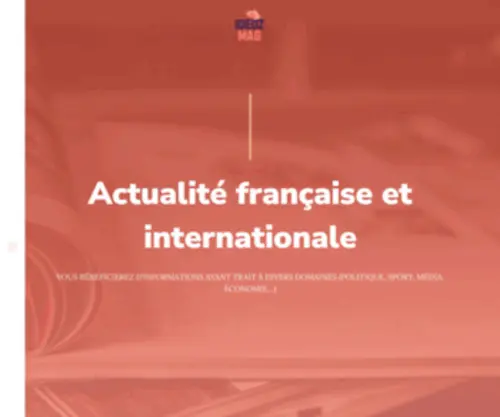 Ideozmag.fr(Site d'information traitant divers sujets) Screenshot