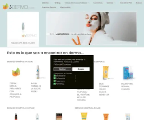 Idermo.com(idermo) Screenshot