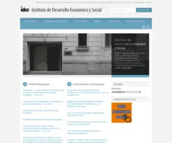Ides.org.ar(Inicio) Screenshot
