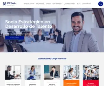 Idesaa.edu.mx(Escuela de Negocios) Screenshot