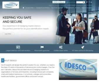 Idesco.com(Idesco Corp) Screenshot