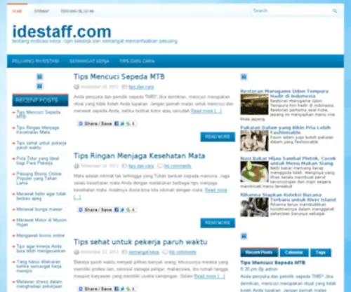 Idestaff.com(Rajin bekerja) Screenshot