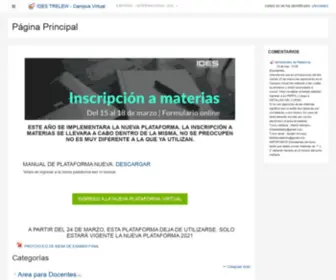 Idestrelewcampusvirtual.com(Redireccionar) Screenshot