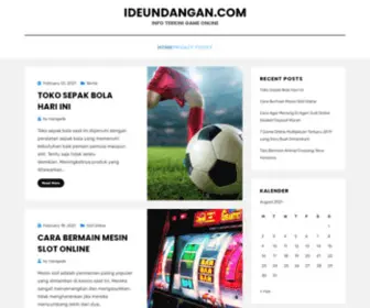 Ideundangan.com(ideundangan) Screenshot