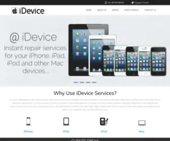 Idevice.co.in(Apple Iphone Service Center) Screenshot