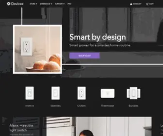Idevicesinc.com(The Next Generation Of Connected Home Products) Screenshot