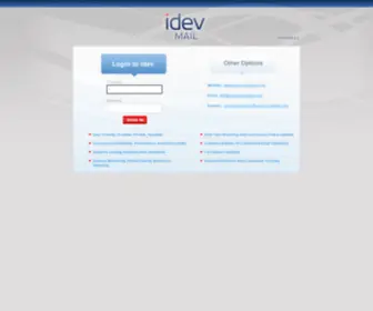 IdevMail.net(Idev E) Screenshot