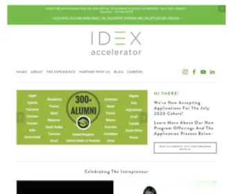 Idexaccelerator.com(IDEX Accelerator) Screenshot