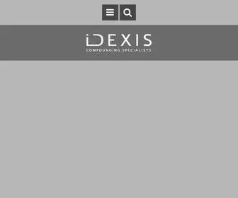 Idexis.co.za(Idexis is a compounding pharmacy specialising in the art and science of preparing personalised medications for patients) Screenshot