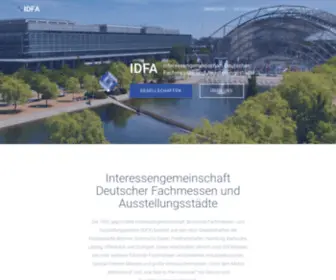 Idfa.de(Übersicht) Screenshot