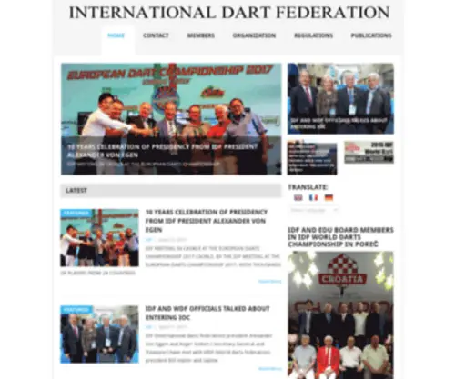 Idfdarts.org(Idfdarts) Screenshot