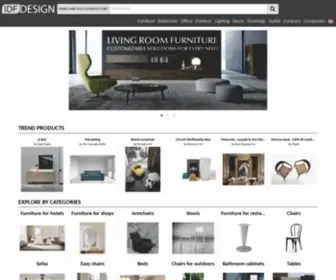 Idfdesign.com(Furniture, chairs, tables, cabinets) Screenshot