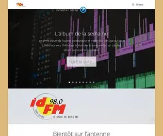 IDFM98.fr(IdFM 98FM Radio Enghien) Screenshot