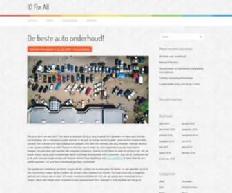 Idforall.nl(ID For All) Screenshot